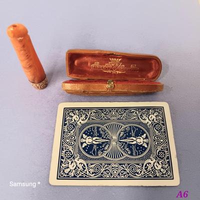 Vintage WDC Cigarette Holder with Case