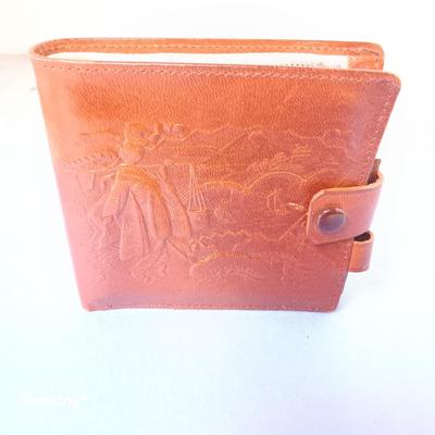 Brown Zipper Wallet
