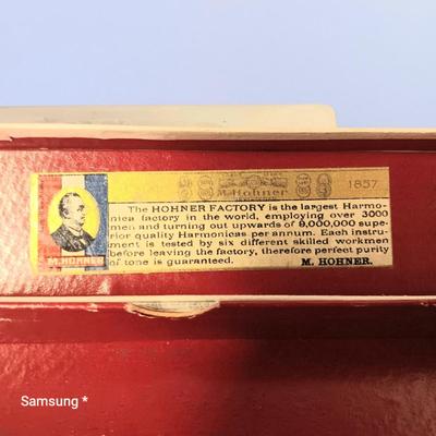 Vintage Hohner Harmonica