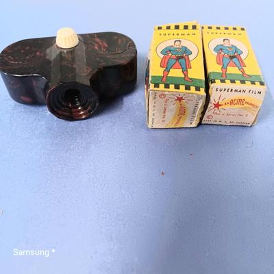 Vintage Superman Filmstrip Movie Viewer
