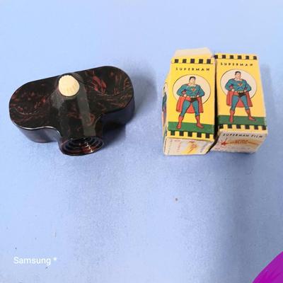 Vintage Superman Filmstrip Movie Viewer