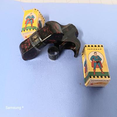 Vintage Superman Filmstrip Movie Viewer