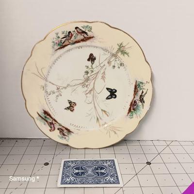 Birds & Butterflies Decorative Plate