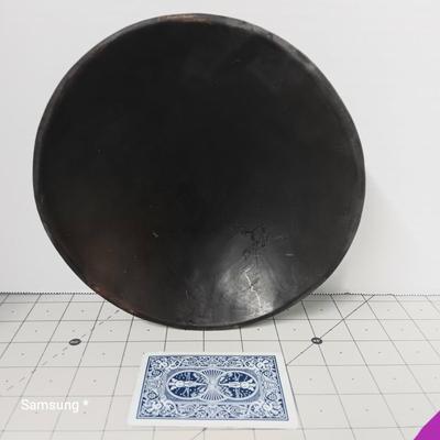 Carved Wooden Elephant Bowl Stand with Bowl