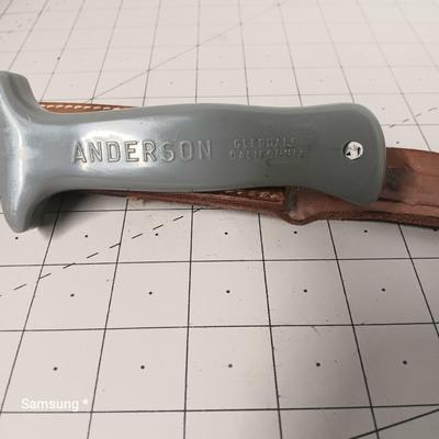 Anderson Knife with Case