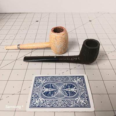 Wood & Black Pipe