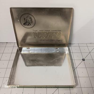 Lucky Strike Cigarette Tin