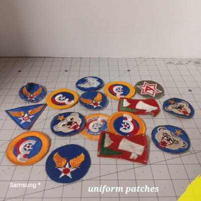 Vintage WWII Military Patches