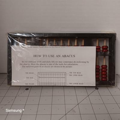 Lotus-Flower Brand Abacus - Red