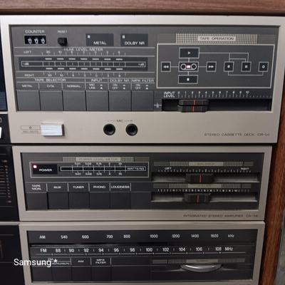 Fisher Studio-Standard Record/Cassette Player with Speakers