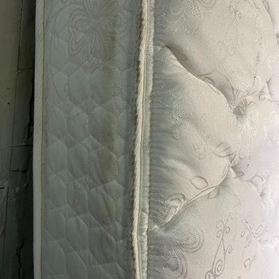 Twin Bed Matress and Frame  (bedding not included)