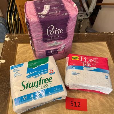 Poise pads