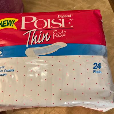 Poise pads