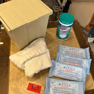 Laundry hamper with stuff