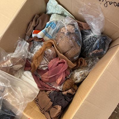 Large box, pantyhose