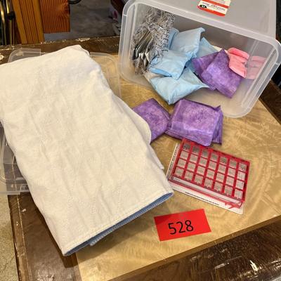 Box of health care items
