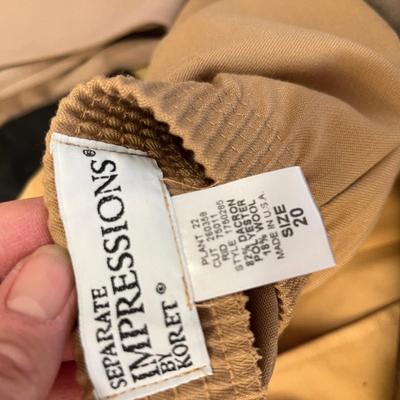 Lot of slacks