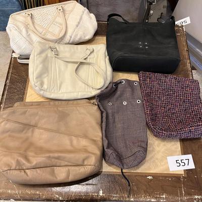 Lot of purses