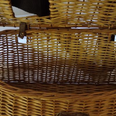 Anglers Wicker Weave Creel Basket