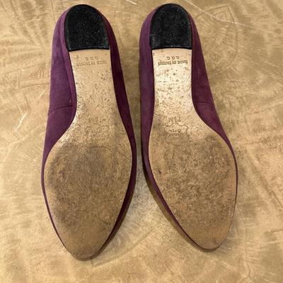 Purple shoes