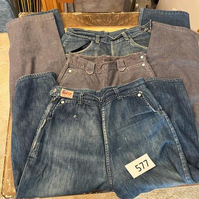 3 Vintage Denim jeans