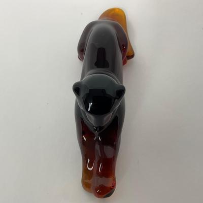 -109- HEISEY | By Mosser Imperial Marked Amber Panther