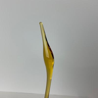 -111- VIKING | Long Neck Amber Crane