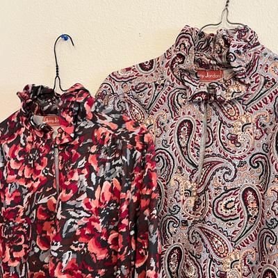 5 ladies print blouses