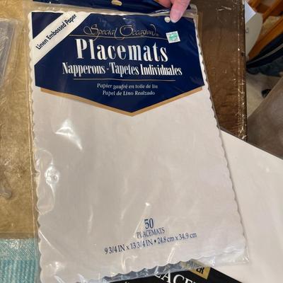 Disposable placemats