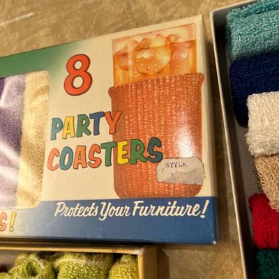 Vintage glass cozies