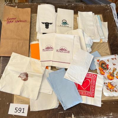 Vintage paper napkins!
