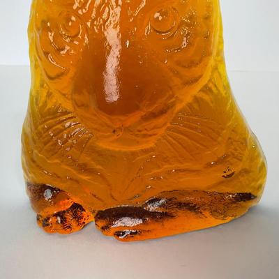 -115- VIKING | Amber Tiger Bookend