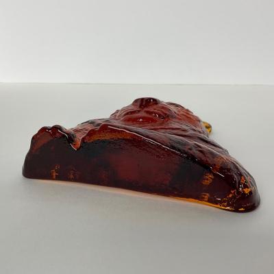 -115- VIKING | Amber Tiger Bookend