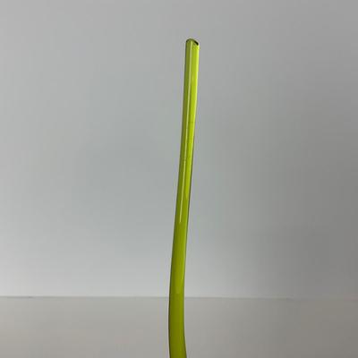 -118- VIKING | Mid Century Green Long Tail Bird