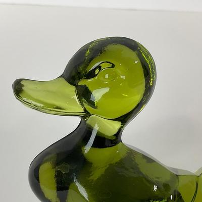 -120- FOSTORIA | Marked Olive Green Duck