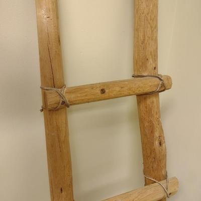Solid Wood Native American Kiva Ladder