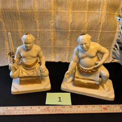 Japanese Sumo Wrestler Figures