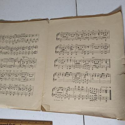 Antique "Oh, Wisconsin!" Music