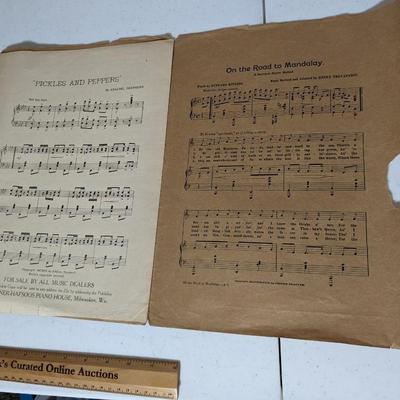 Antique "Oh, Wisconsin!" Music