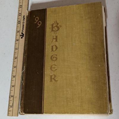 1899 Wisconsin Badger Yearbook