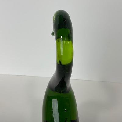 -127- VIKING | Mid Century Epic Green Duck | Curved Neck