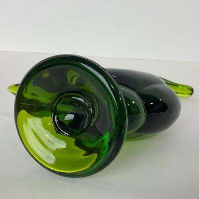 -127- VIKING | Mid Century Epic Green Duck | Curved Neck