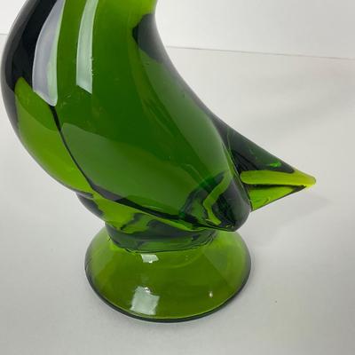 -127- VIKING | Mid Century Epic Green Duck | Curved Neck