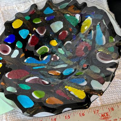 Studio Fused Glass Round Bowls
