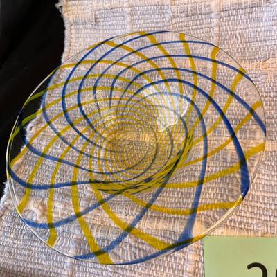 Studio Fused Glass Round Bowls