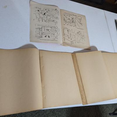 Rare Cartoon by VIP, Vintage Unused Scrapbooks