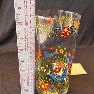 Rare Corningware Go with Vase COUNTRY FESTIVAL
