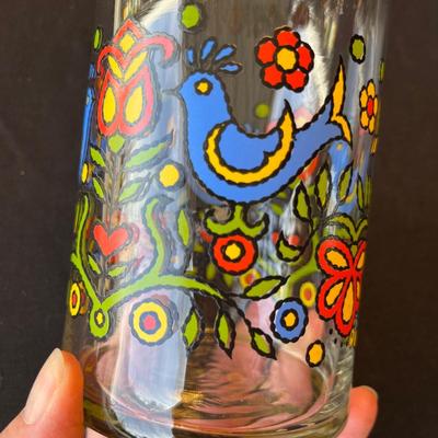 Rare Corningware Go with Vase COUNTRY FESTIVAL