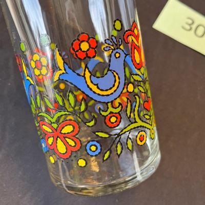 Rare Corningware Go with Vase COUNTRY FESTIVAL