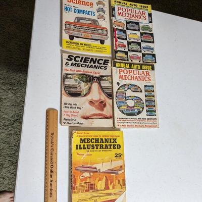 Variety Lot of Vintage Mechanics Catalogs